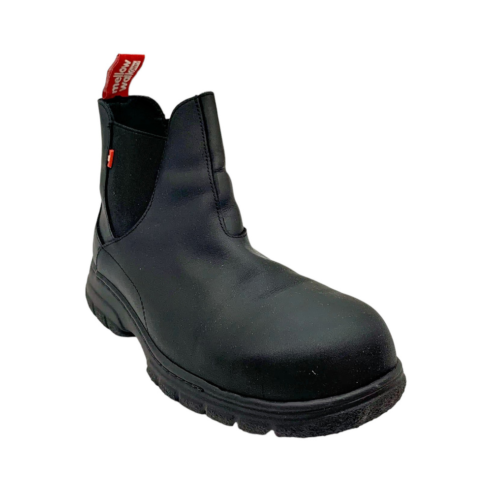Mellow Walk Women's Maddy Metal Free Safety Boots Black - Medium
